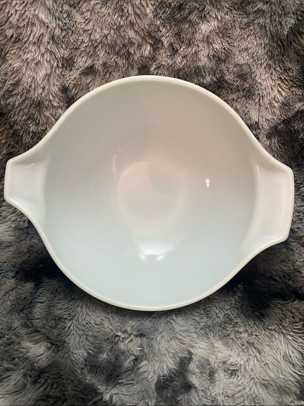 Vintage Pyrex "Cinderella" mixing bowl in the classic avocado/olive green 4Q - Picture 7 of 16
